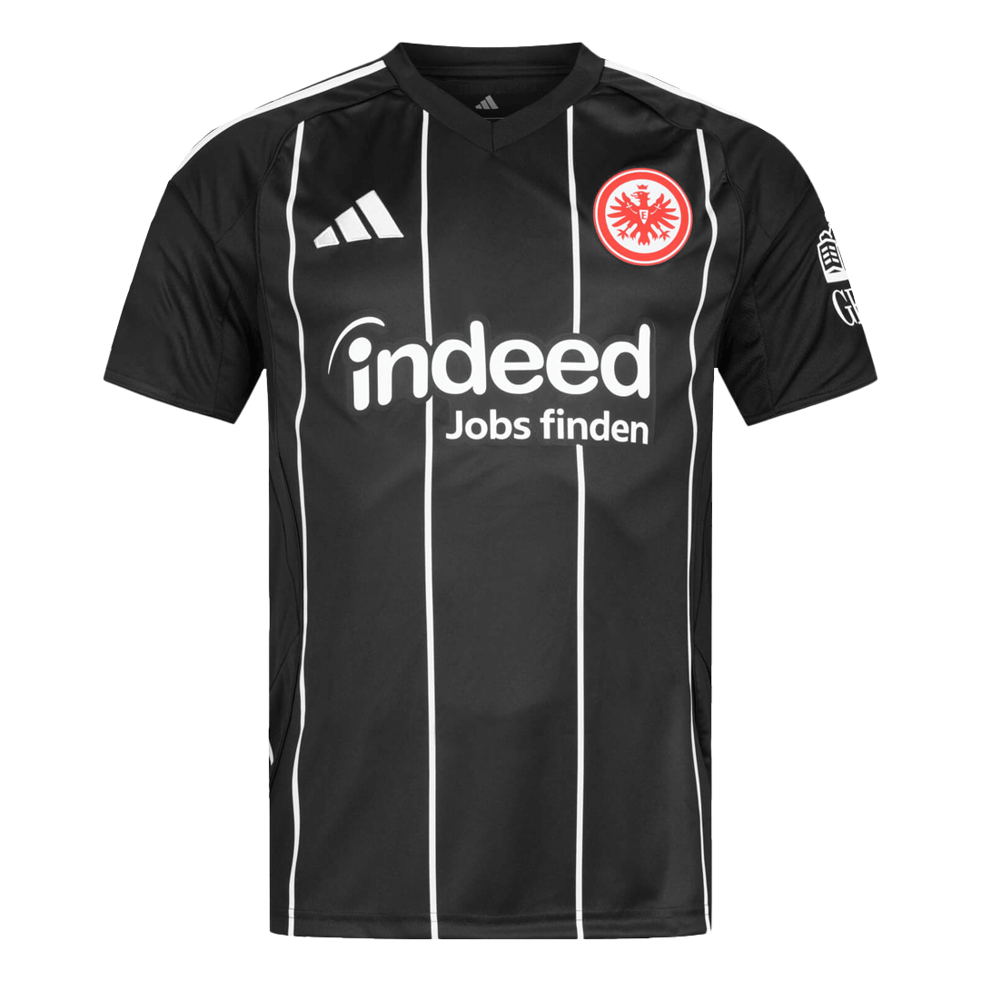 Eintracht Frankfurt Europe Soccer Jersey 25/26 Black