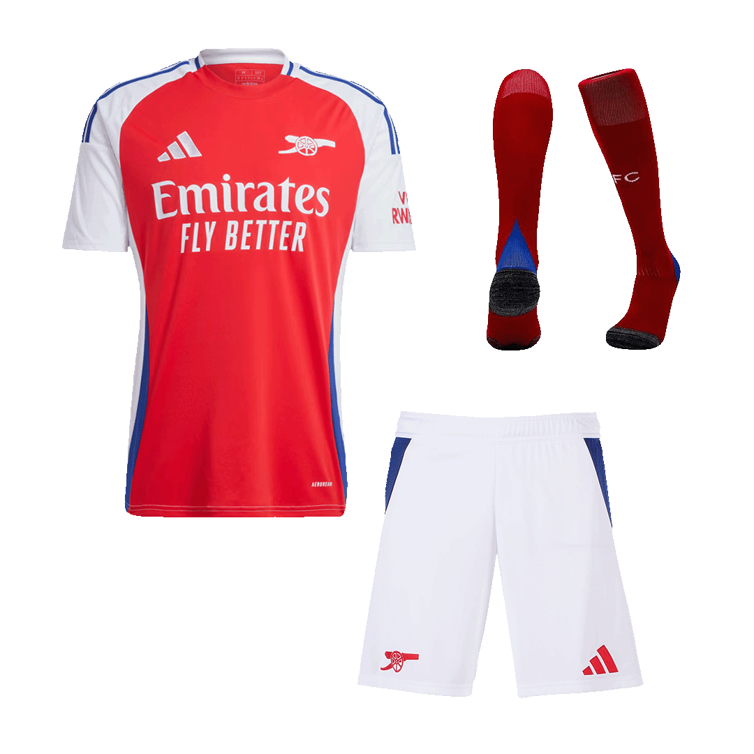 Maillot domicile Arsenal 2024/25 (maillot, short, chaussettes)