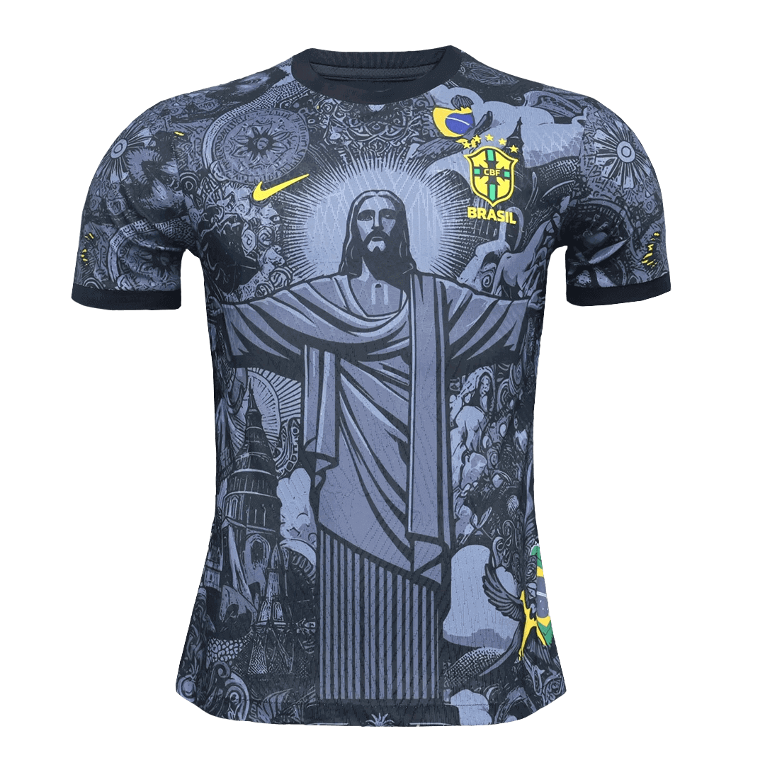 Brazil Jesus Soccer Jersey Authentic 2024 - Special