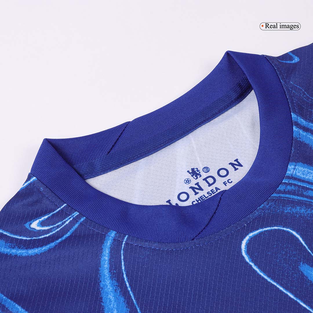 Maillot domicile Chelsea 2024/25 pour enfant (maillot + short)