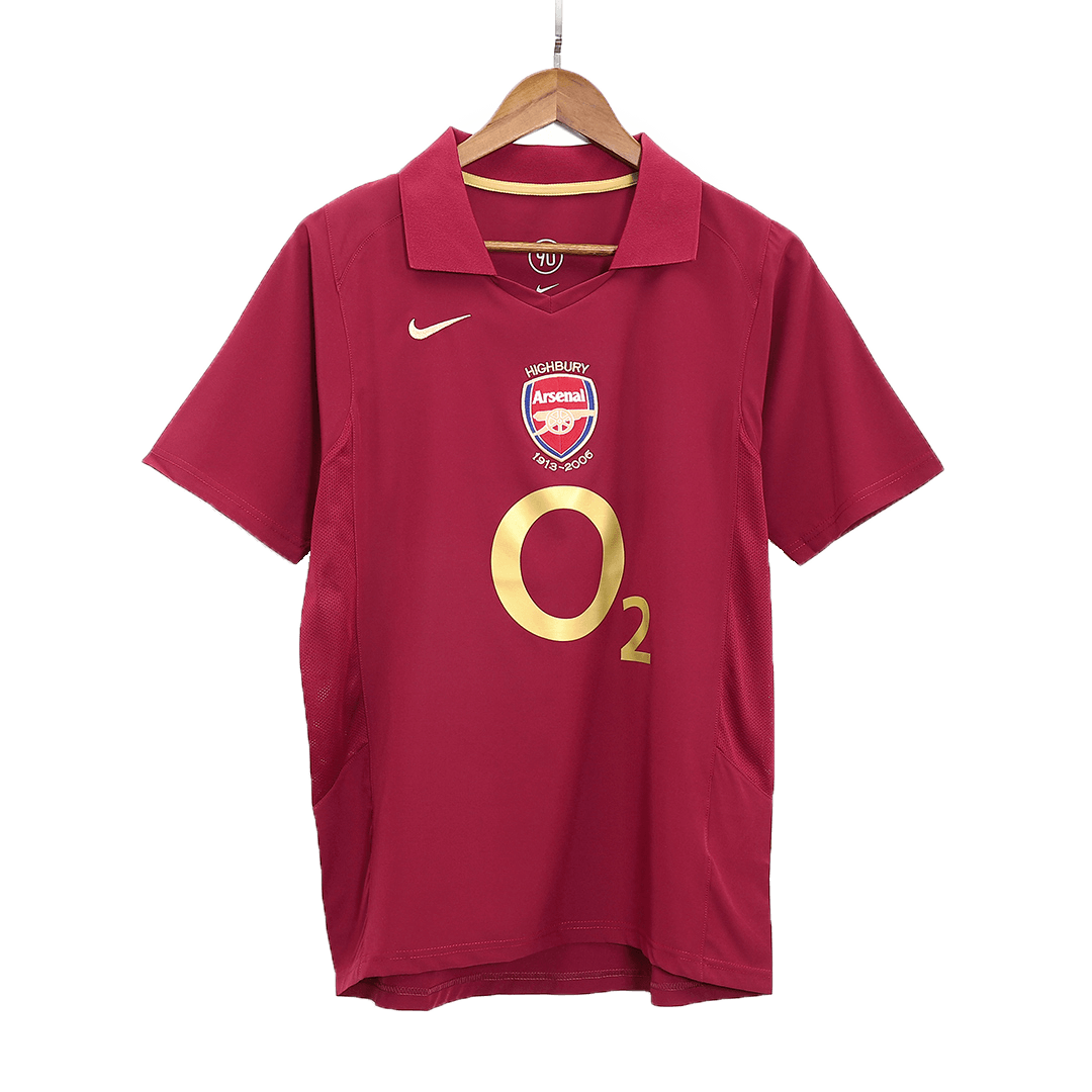 Arsenal Home Jersey Retro 2005/06