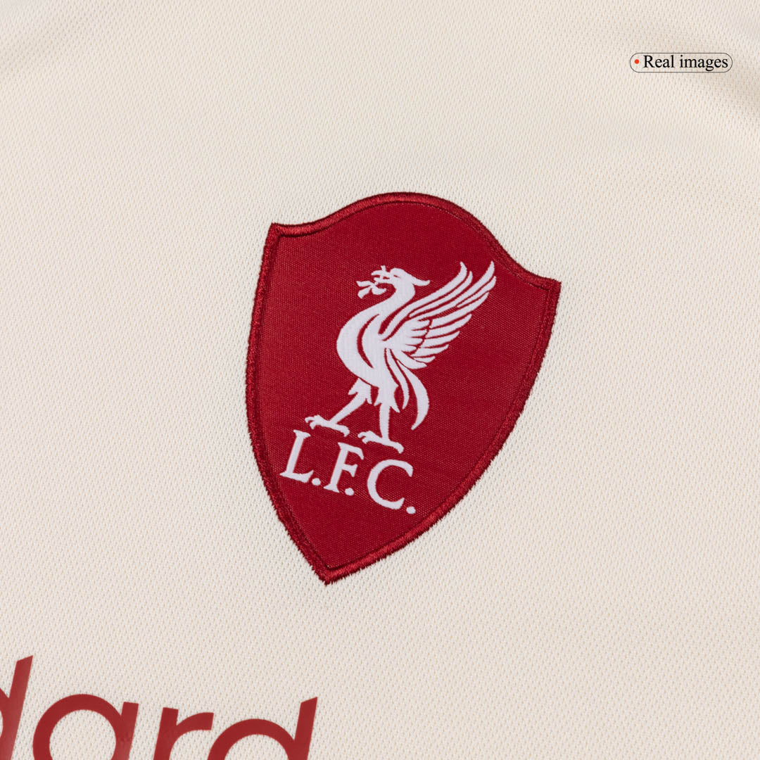 GAKPO #18 Liverpool Away Soccer Jersey 25/26 White