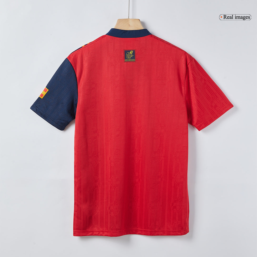 Spain Home Jersey Retro 1996