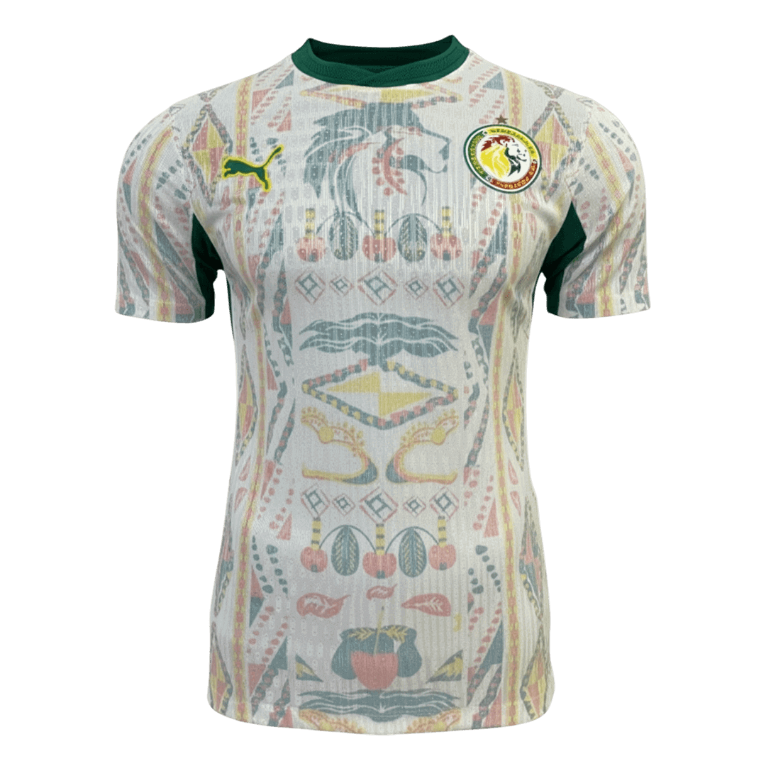 Player Version Senegal Home Soccer Jersey World Cup 2026 White