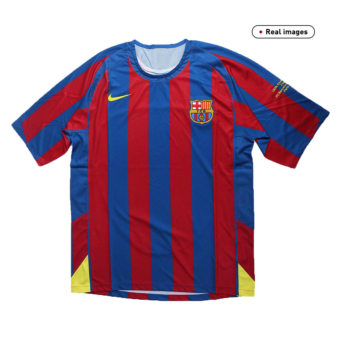 Barcelona Home Jersey Retro 2005/06  - UCL Final