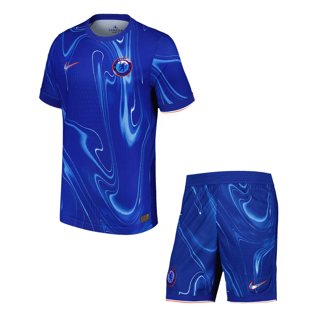 Chelsea Home Soccer Jersey Kit Authentic 2024/25 (Jersey+Shorts)