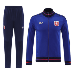 25/26 Olympique Lyonnais Training Jacket Kit(Jacket+Pants) Blue