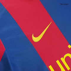 Barcelona A.INIESTA #8 Home Soccer Jersey Retro 2010/11