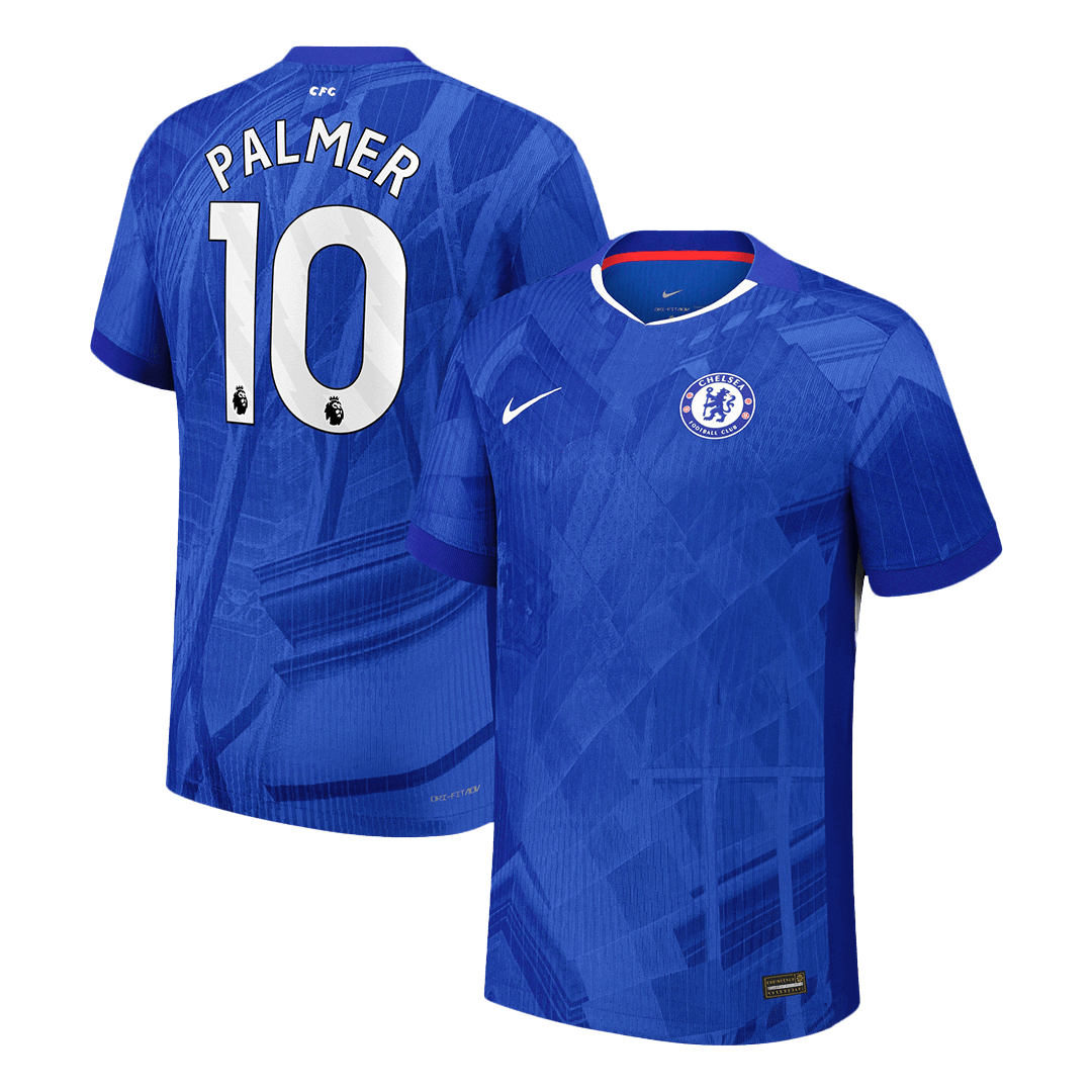 PALMER #10 Authentic Chelsea Home Soccer Jersey 2025/26 Blue