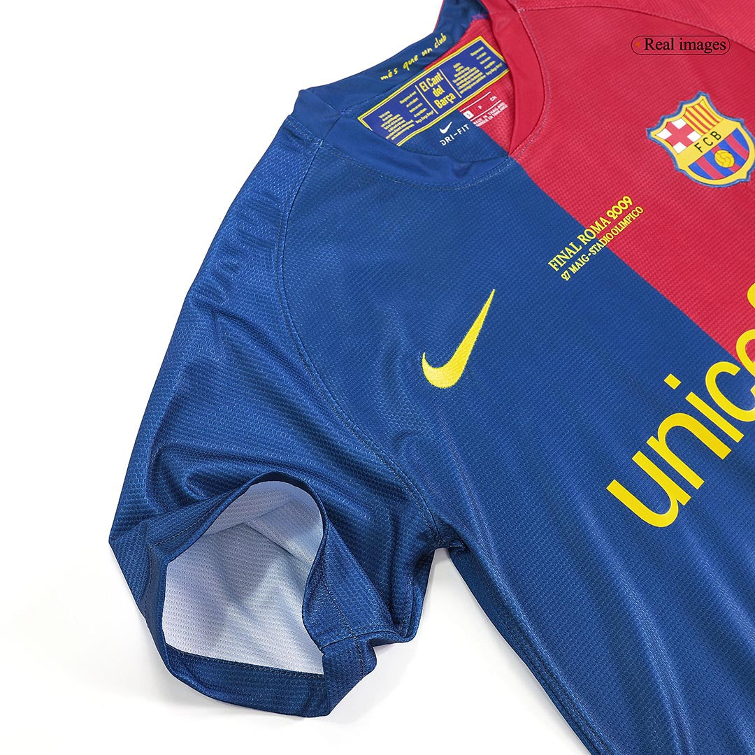 Barcelone A.INIESTA #8 Maillot de football domicile rétro 2008/09