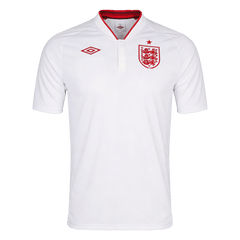 Men Retro Fan Version 2012 England Home Soccer Jersey White