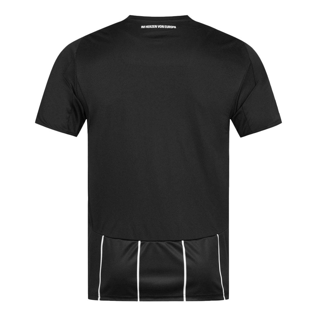 Eintracht Frankfurt Europe Soccer Jersey 25/26 Black