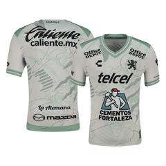 Club León Away Soccer Jersey 25/26 Green&White