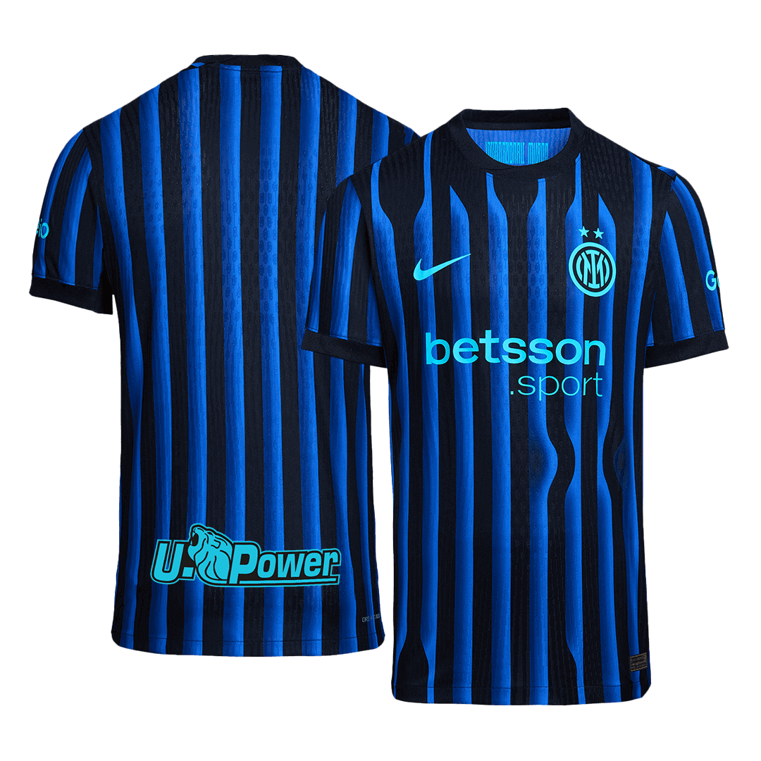Authentic Inter Milan Home Soccer Jersey 2025/26 Blue&Black
