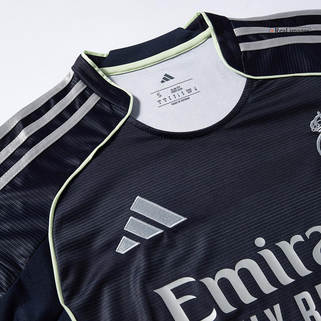 Real Madrid Away Soccer Jersey 2025/26 Navy