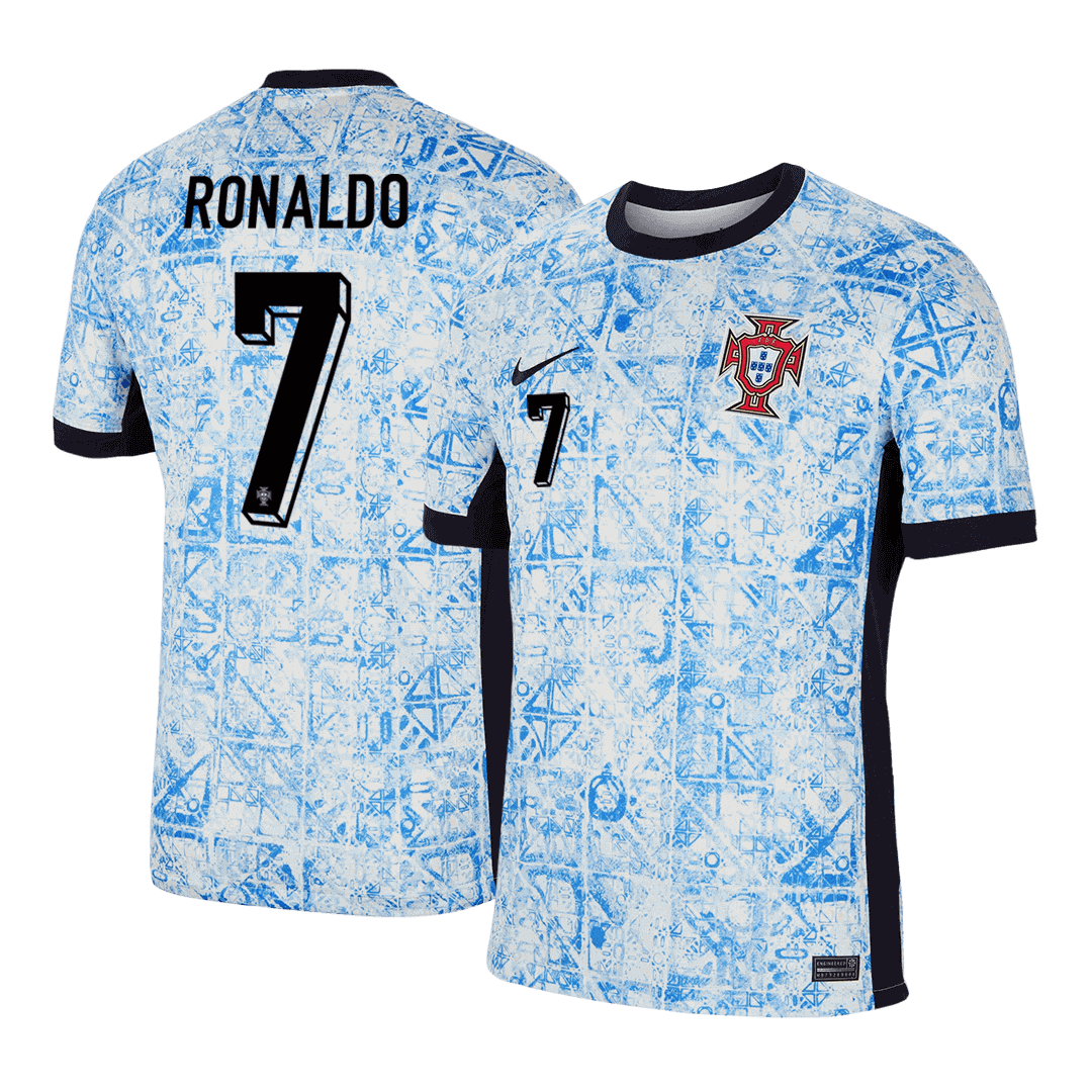 Maillot Portugal RONALDO #7 Extérieur EURO 2024 