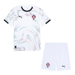 Portugal Auswärts-Fußballtrikot 2025 (Trikot + Shorts)