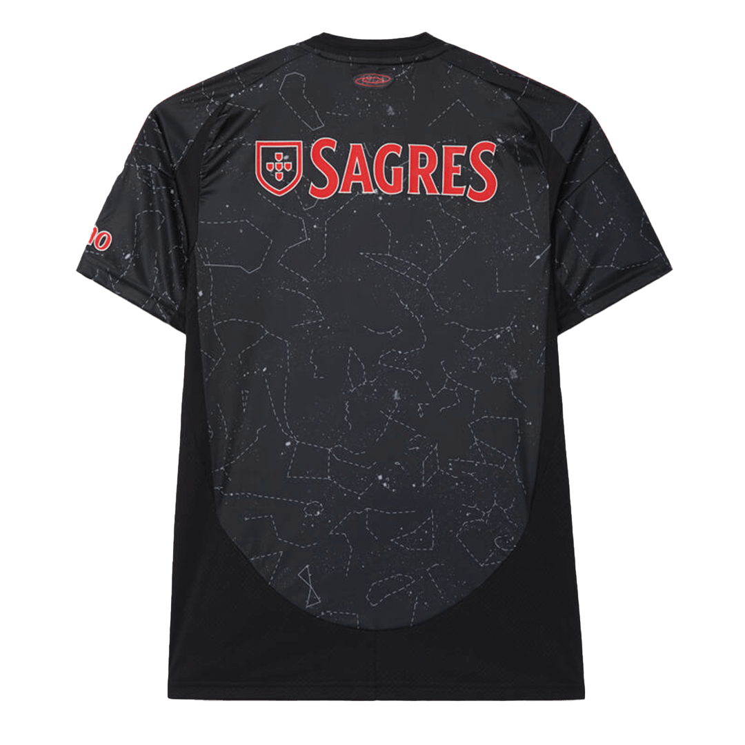 Maillot de football personnalisé Benfica Extérieur 2024/25