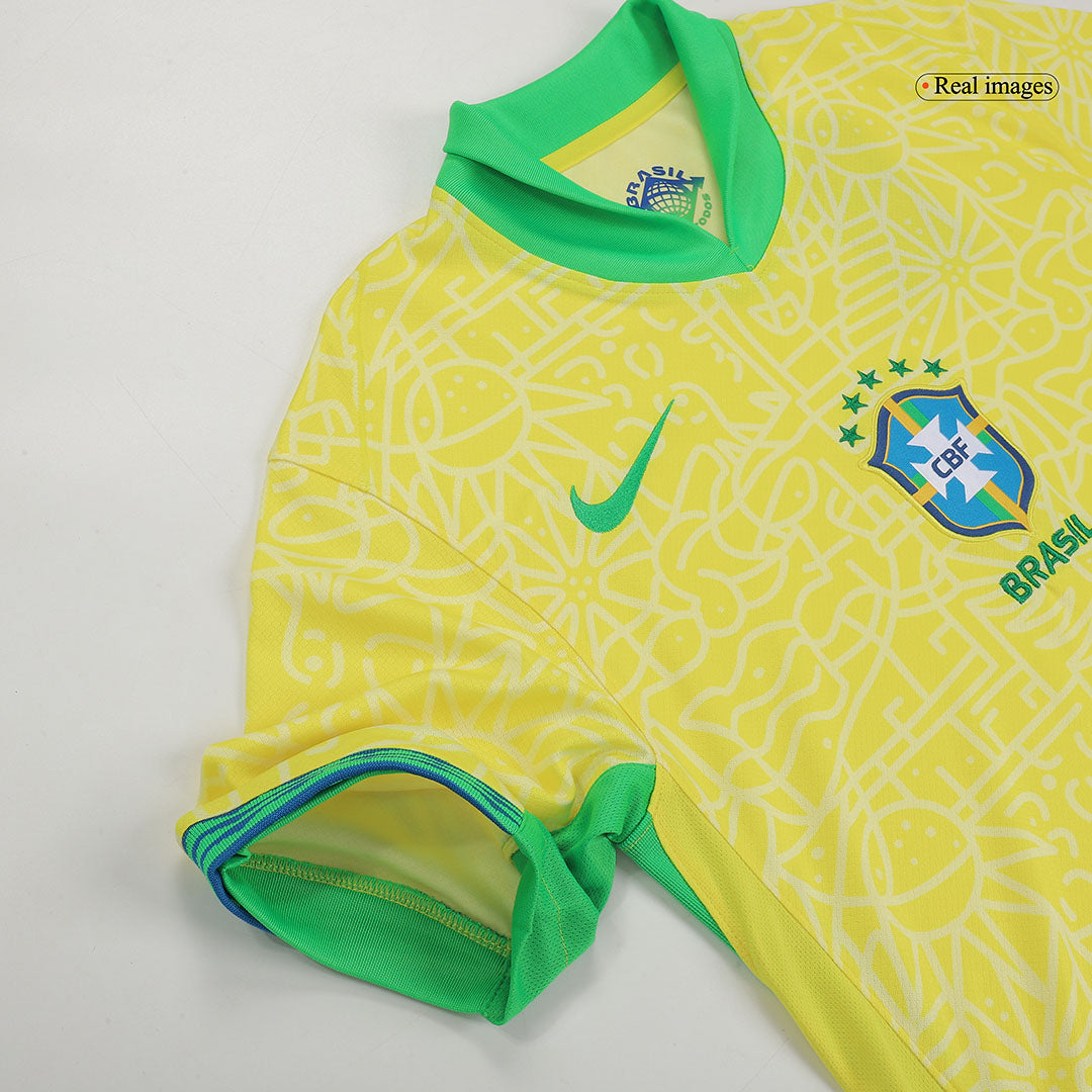 Maillot domicile Brésil Copa America 2024 (maillot + short + chaussettes)