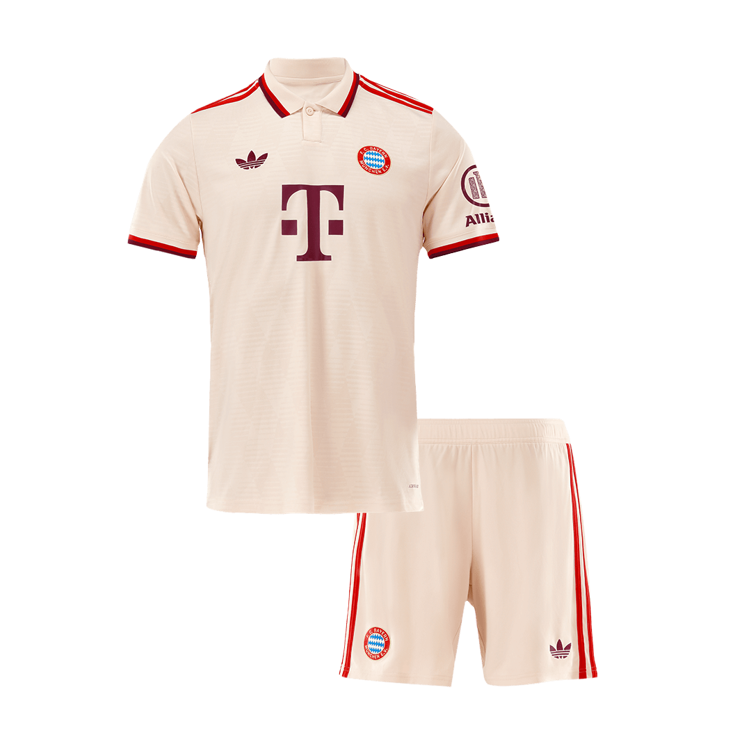 Maillot extérieur Bayern Munich 2024/25 pour enfant (maillot et short) - UCL
