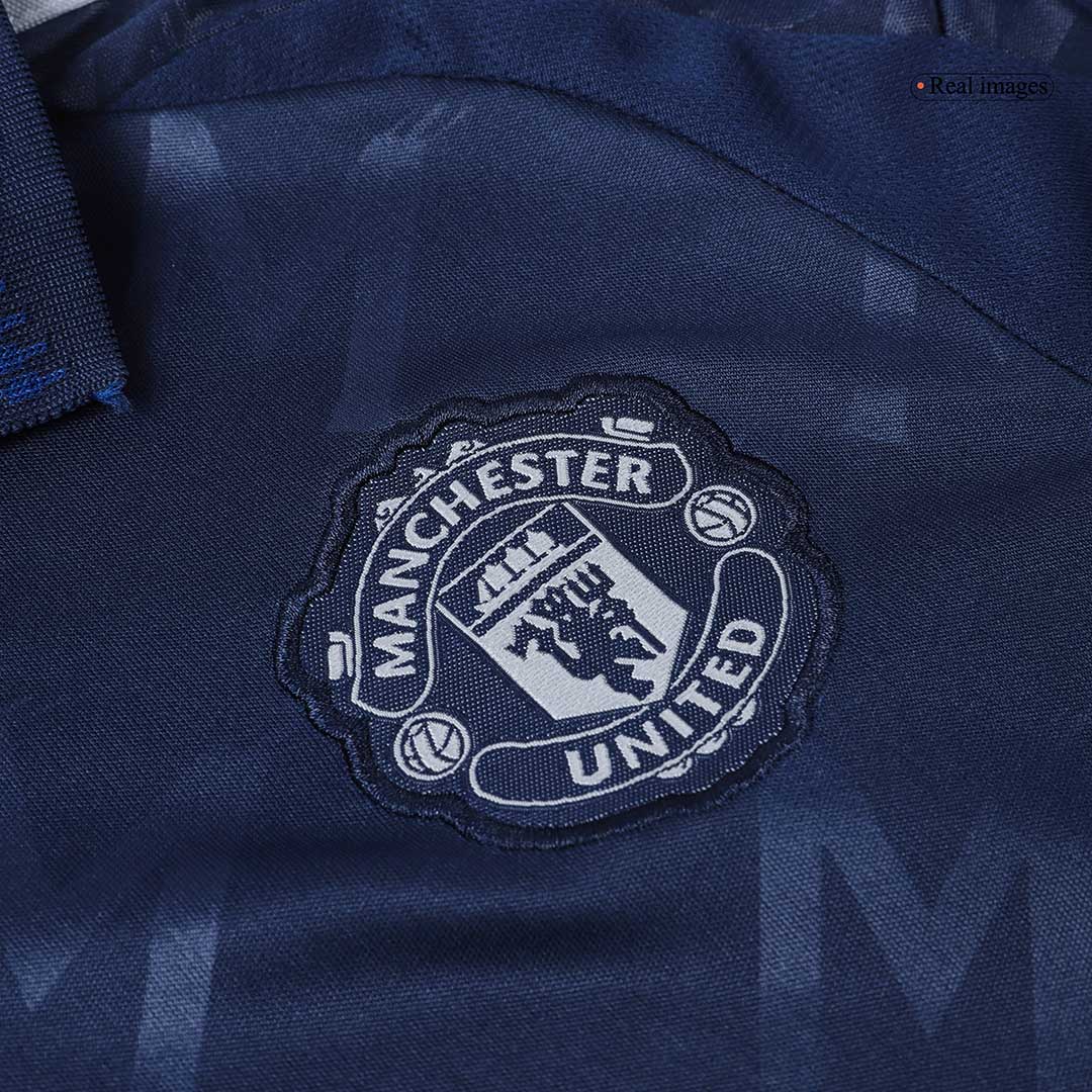 Manchester United Away Jersey Kit 2024/25 Kids(Jersey+Shorts)