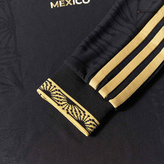 Maillot de football extérieur à manches longues, troisième choix, authentique, Mexique 2025 - Gold Cup