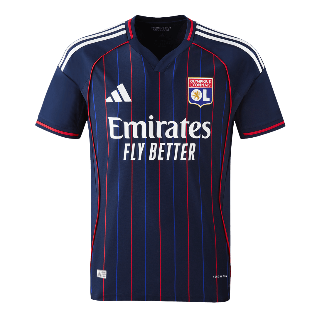 Authentic Olympique Lyonnais Away Soccer Jersey 25/26 Navy