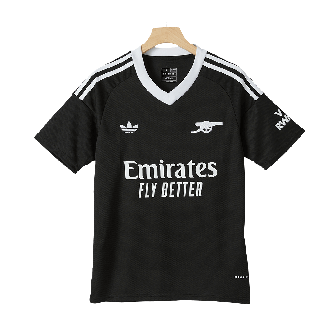 Arsenal Third Away Goalkeeper Soccer Jersey 2024/25 - Black