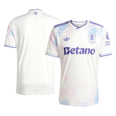 Aston Villa Third Soccer Jersey 25/26 White