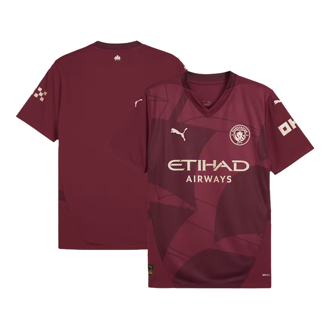 Manchester City Third Away Wholesale Soccer Jersey 2024/25