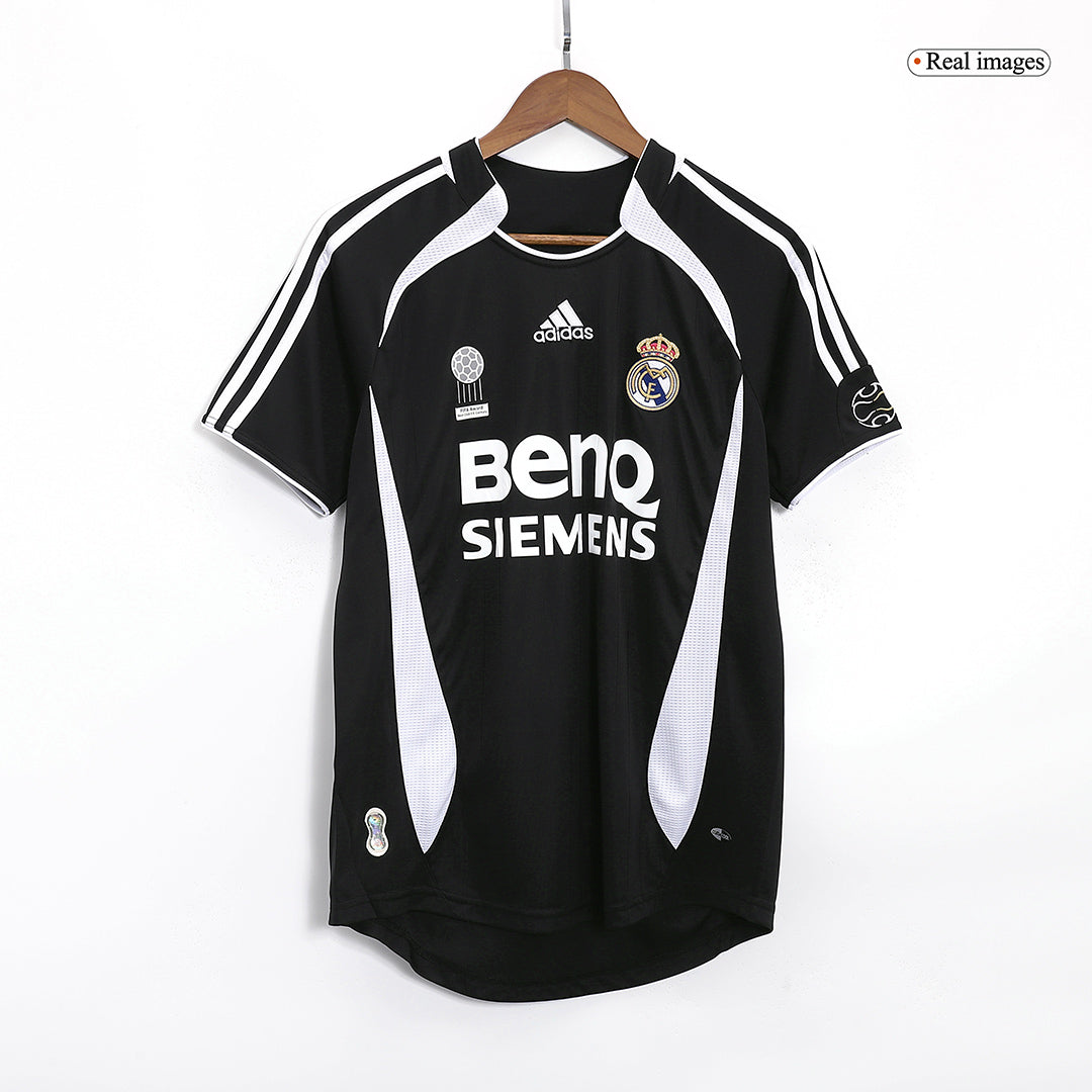 Real Madrid SERGIO RAMOS #4 Auswärts-Fußballtrikot Retro 2006/07