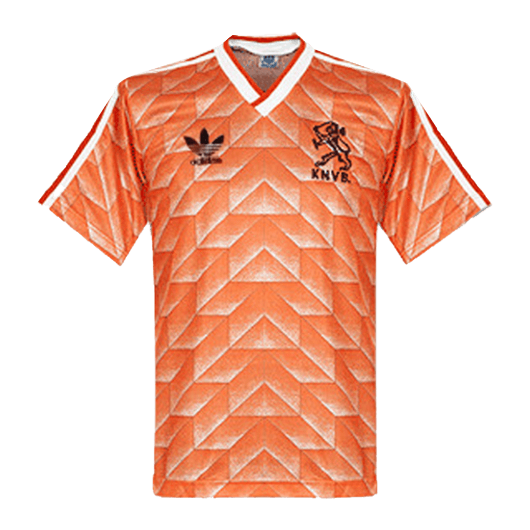 Netherlands Home Soccer Jersey Retro 1988