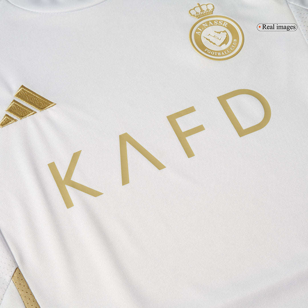 Al Nassr Third Away Soccer Jersey Kit 2024/25 Kids(Jersey+Shorts)