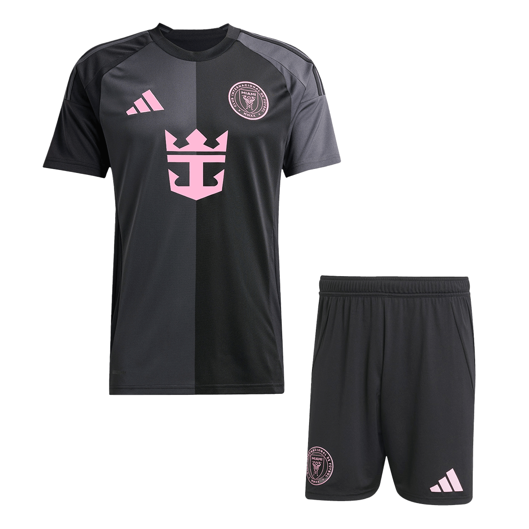Inter Miami CF Auswärts-Fußballtrikot-Set 2025 (Trikot + Shorts)