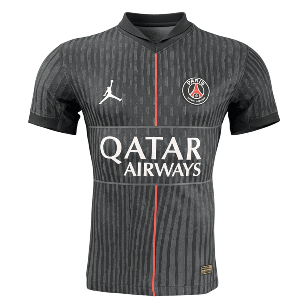Player Version PSG Fourth Soccer Jersey 25/26 Black