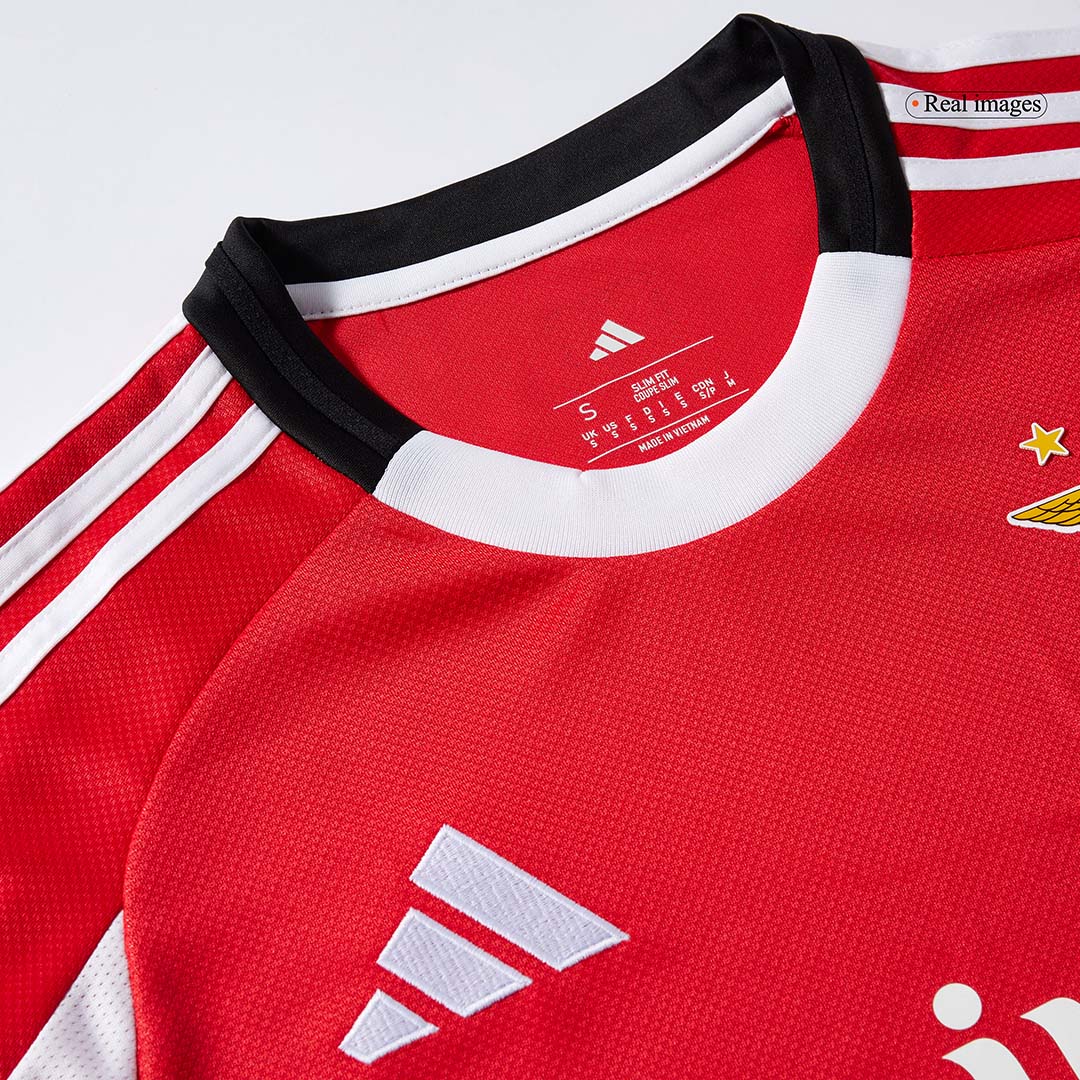 Benfica Home Soccer Jersey 2025/26 Red