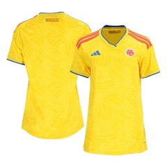 Women's Colombia Home Soccer Jersey World Cup 2026 Yellow