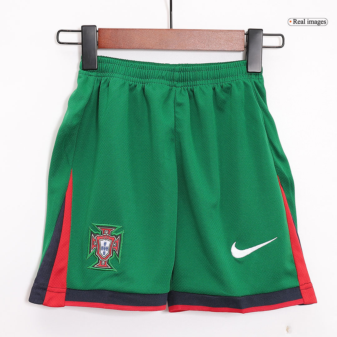 Maillot domicile Portugal EURO 2024 pour enfant (maillot, short, chaussettes)