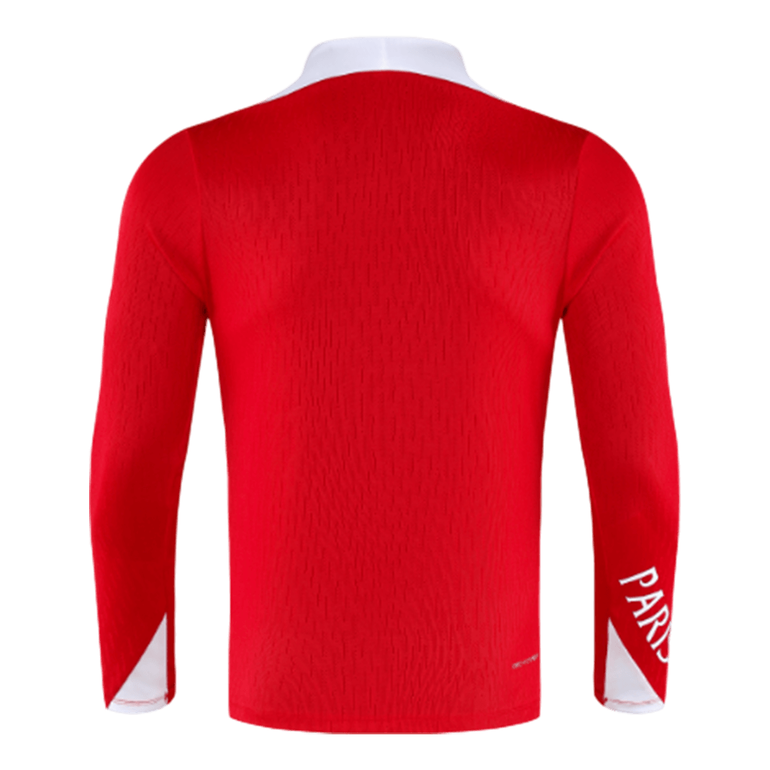 PSG Zipper Sweatshirt Kit(Top+Pants) 25/26 Red