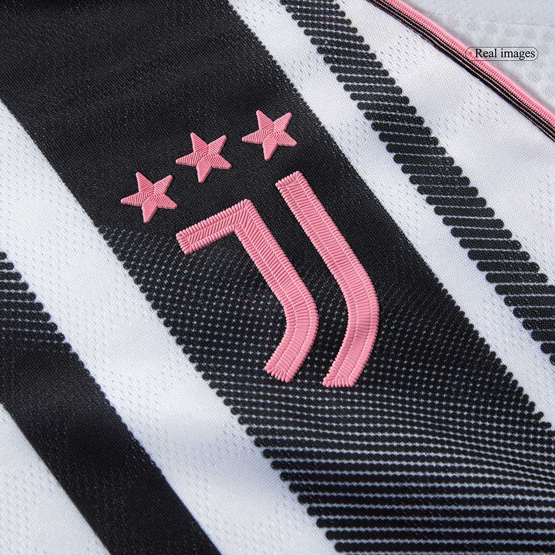 Authentic Juventus Home Soccer Jersey 2025/26 Black&White