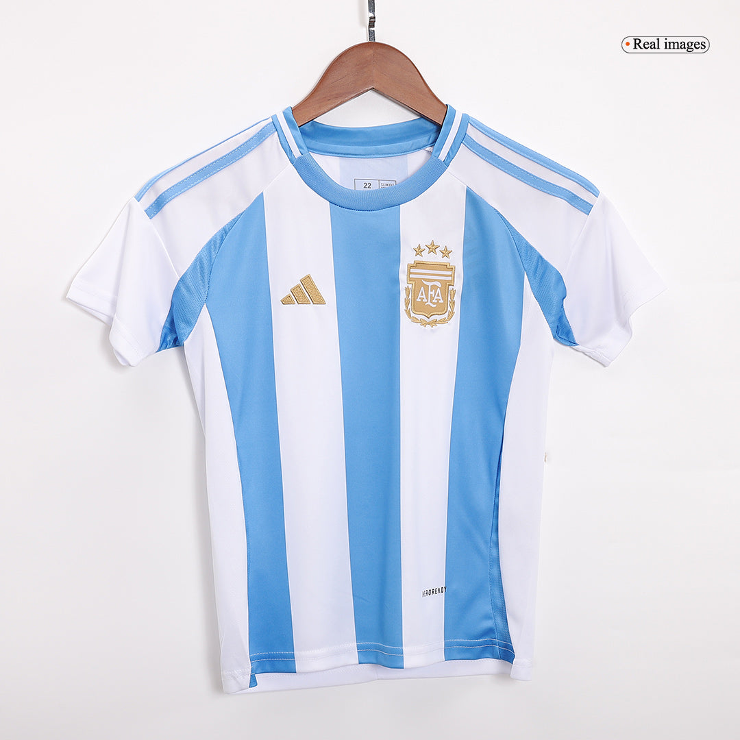 Maillot domicile Argentine 2024 pour enfant (maillot, short, chaussettes)