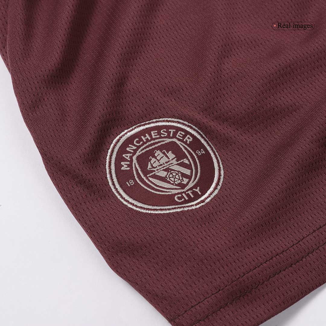 Maillot extérieur Manchester City Third 2024/25 pour enfant (maillot + short)