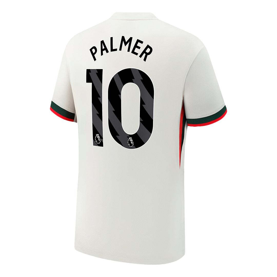 PALMER #10 Chelsea Away Soccer Jersey 2025/26 White