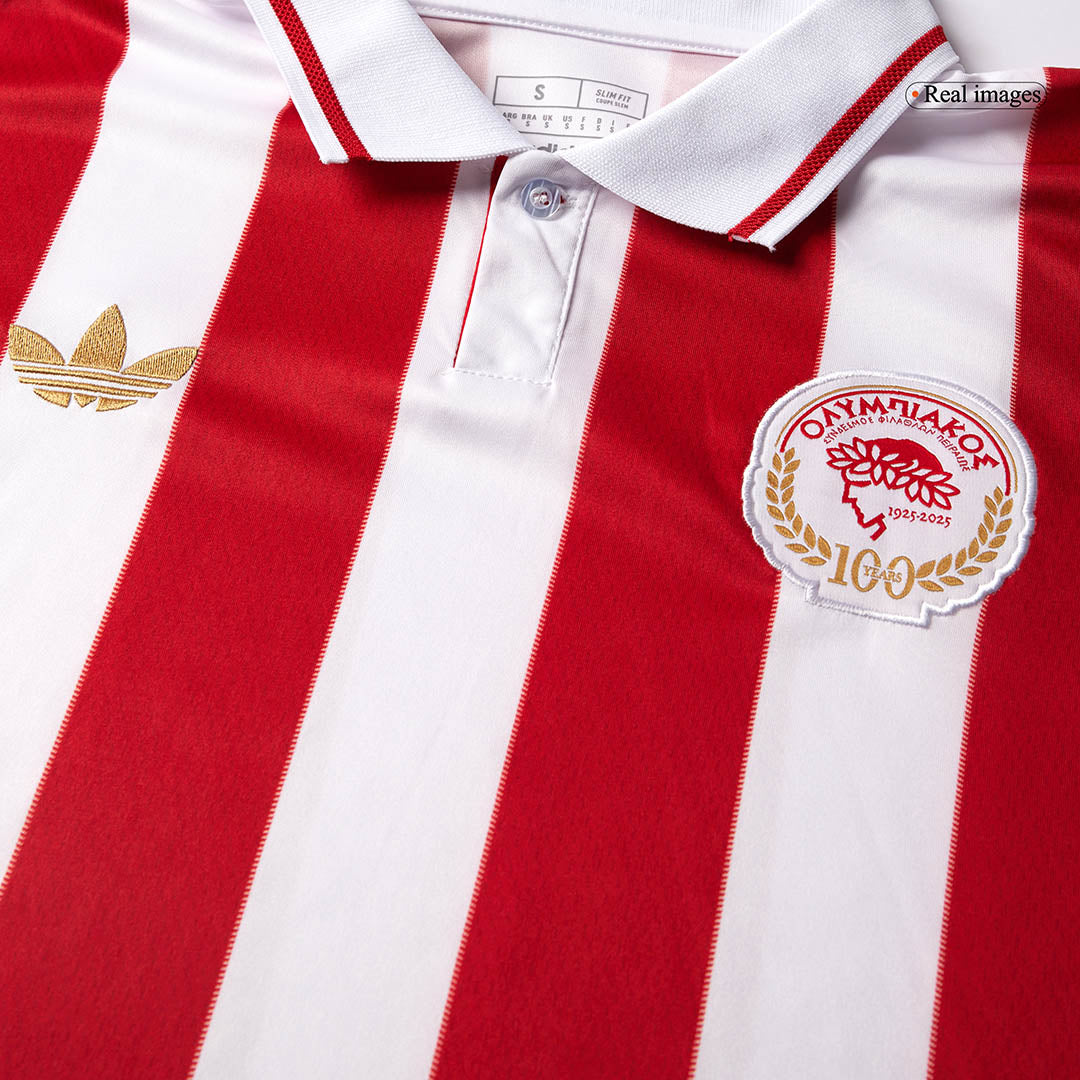 Olympiakos Fußballtrikot zum 100. Jubiläum 2024/25