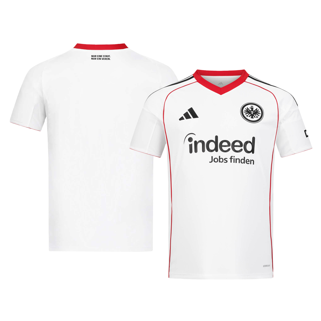 Eintracht Frankfurt Away Soccer Jersey 25/26 White