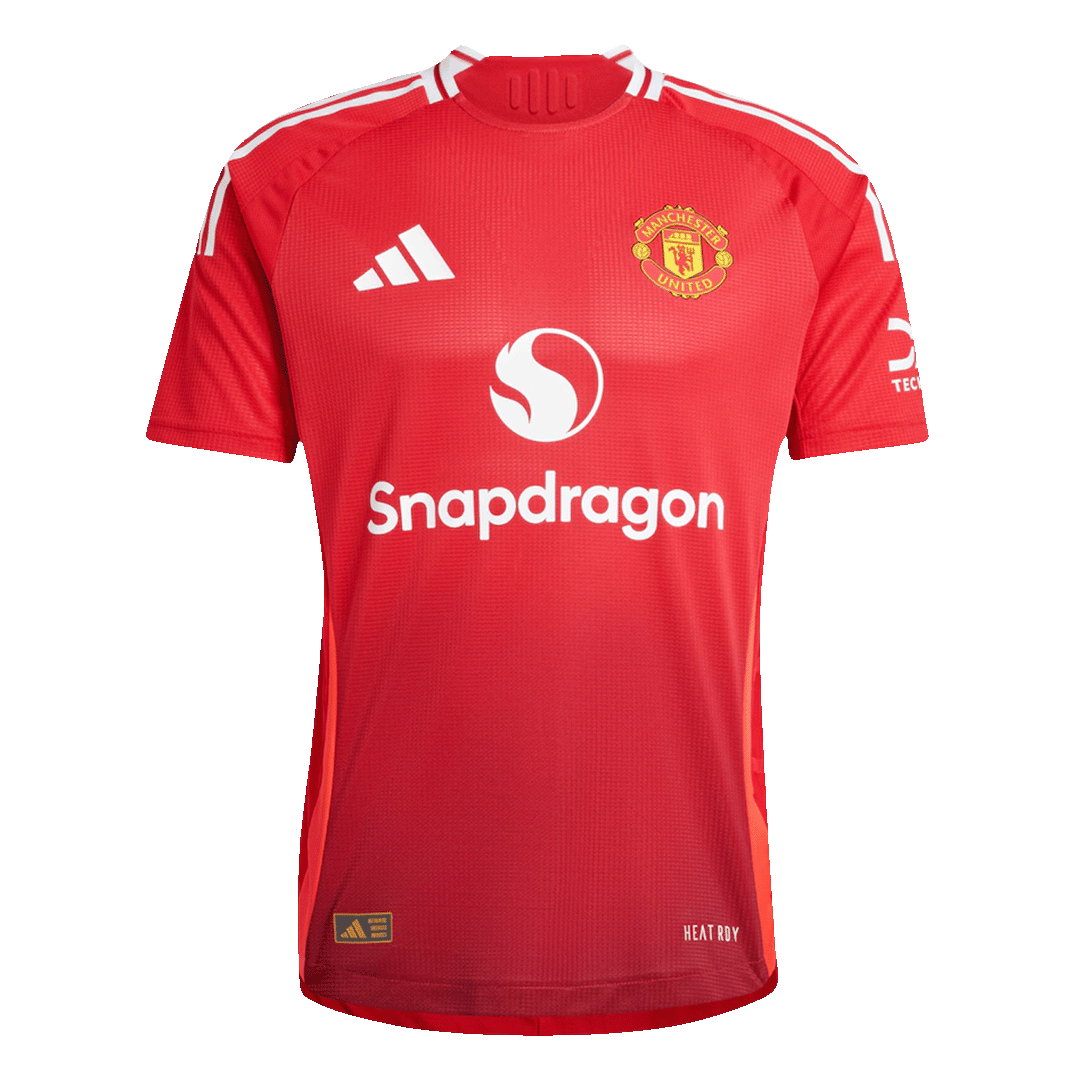 Maillot domicile authentique de Manchester United 2024/25 