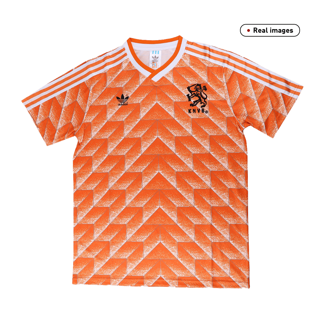 Netherlands Home Soccer Jersey Retro 1988
