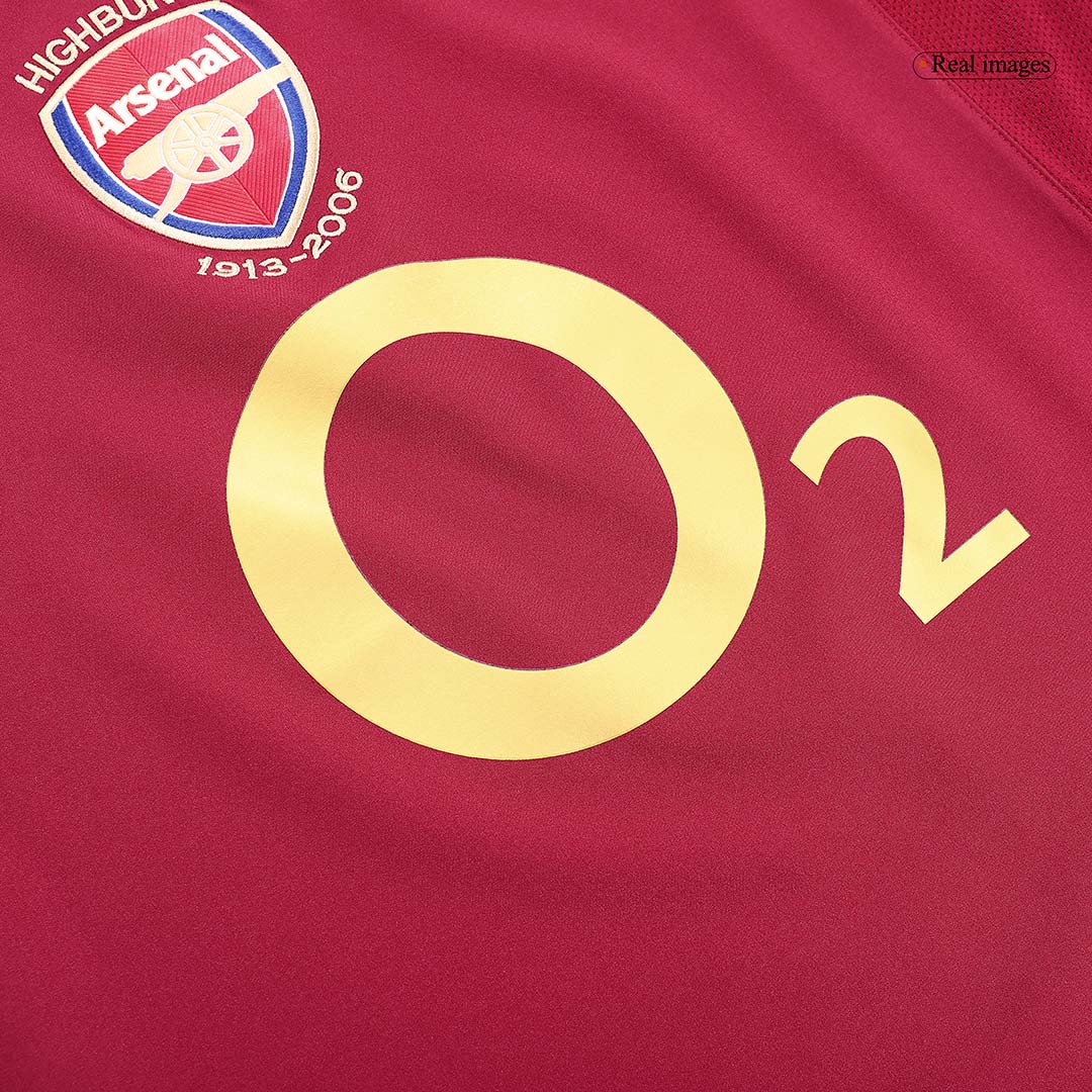 Arsenal BERGKAMP #10 Home Soccer Jersey Retro 2005/06