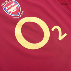 Arsenal BERGKAMP #10 Home Soccer Jersey Retro 2005/06
