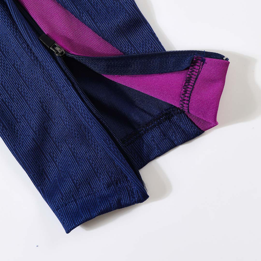 Barcelona Zipper Sweatshirt Kit(Top+Pants) 25/26 Purple